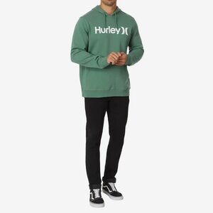 NWT HURLEY SUPER SOFT ONE & ONLY SOLID FLEECE PO  HOODIE SIZE XXL
